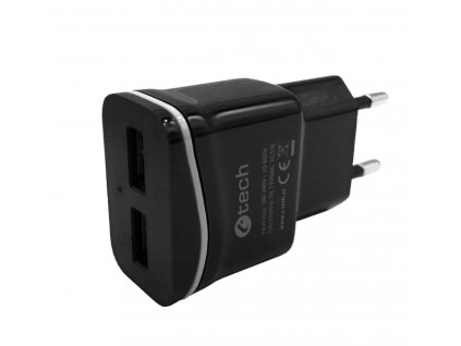 C-Tech UC-03, 2x USB, černá