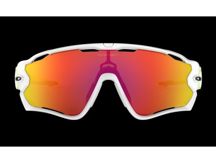 OAKLEY Jawbreaker Origins collection - White polish - PRIZM Ruby