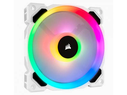 Corsair LL120 RGB 120mm Dual Light Loop White RGB LED PWM Fan