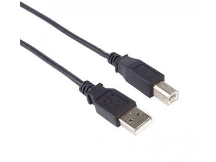 KABEL USB-A - USB-B 5m černý (ku2ab5bk)