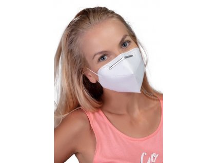 GoodMask respirátor FFP2 - 3ks bílá