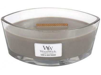 WoodWick dekorativní váza Sand Driftwood 453,6g