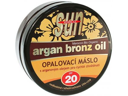 Sun Vital opalovací máslo s BIO arganovým olejem SPF 20