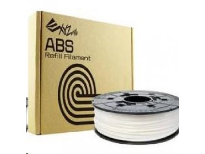 XYZ da Vinci filament pro 3D tisk, ABS, 1,75mm, 600g, přírodní bílá