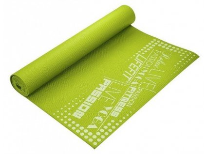 Gymnastická podložka LIFESLIMFIT, 173x61x0,4cm, světle zelená