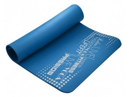 Podložka LIFEFIT YOGA MAT EXKLUZIV , 100x60x1cm, modrá