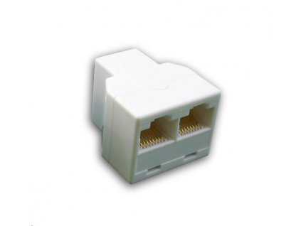 DATACOM Rozdvojka UTP CAT5E 3xRJ45 (8p8c-1F/2F)
