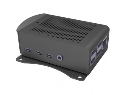 Joy-it PI case Alu-wall pro Pi 4 B, černá