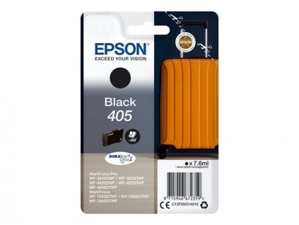 Epson 405 - černá - originál - inkoustová cartridge (C13T05G14010)