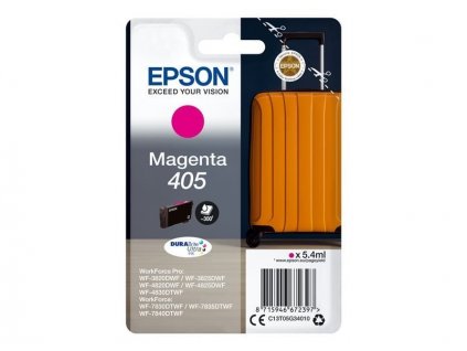 Epson 405 - purpurová - originál - inkoustová cartridge (C13T05G34010)