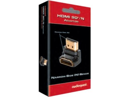 Audioquest HDMI adaptér 90°N (zahnutý dolů)