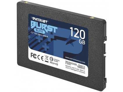 Patriot Burst Elite 2.5" SATA SSD 120GB (PBE120GS25SSDR)