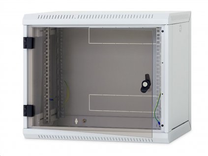TRITON 19" jednodílný rozvaděč 9U/400mm, odnímatelné boční kryty