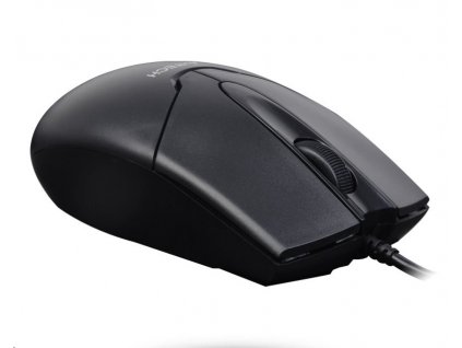 A4tech OP-550NU, myš, 2click, 1 kolečko, 3 tlačítka, USB, černá