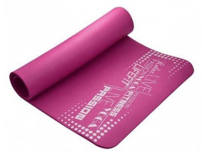 LifeFit Yoga Mat Exkluziv, 100x60x1cm, bordó podložka (F-MAT-C02-07)