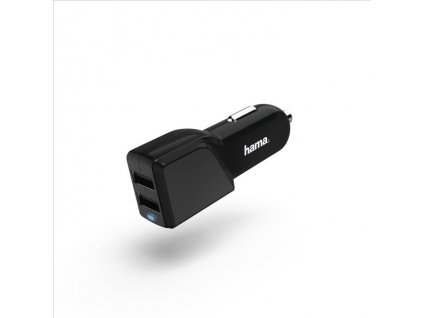 HAMA vojitá USB nabíječka do vozidla, 4,8 A (178381) (178381)