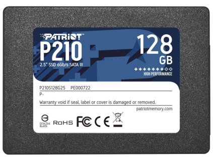 Patriot P210 128GB 2.5" SATA3 SSD