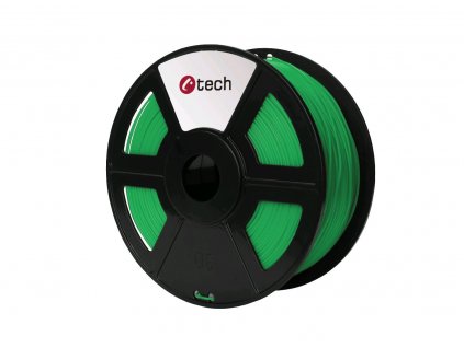 C-TECH filament ABS 1.75mm 1kg, zelená