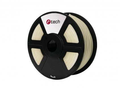C-TECH filament ABS 1.75mm 1kg, transparentní