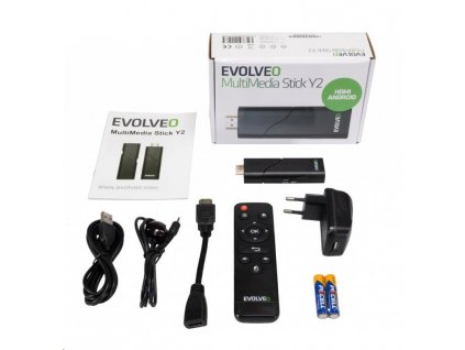 EVOLVEO MultiMedia Stick Y2, bezdrátový HDMI Android adaptér