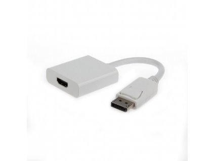 Gembird adaptér DisplayPort na HDMI (F), bílá (A-DPM-HDMIF-002-W)