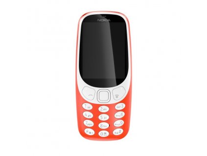 Nokia 3310 Dual SIM červený