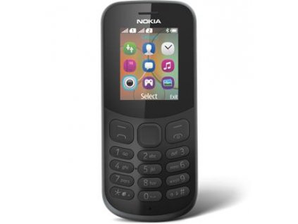 Nokia 130 2017 černý