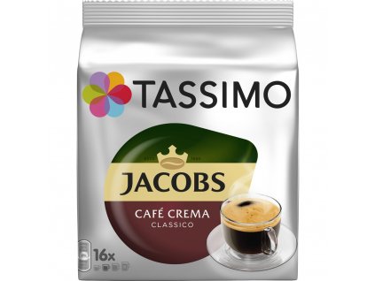 TASSIMO Kapsle pro espressa Caffe Crema, 16 ks