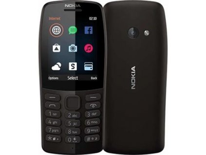 Nokia 210 Dual SIM černý