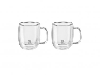 Zwilling Sorrento Plus dvoustěnná sklenice na espresso 80ml - 2ks