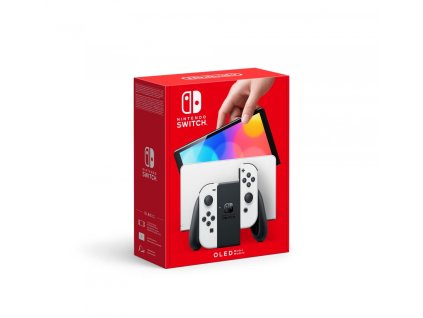 Nintendo Switch (OLED model) White (NSH008)