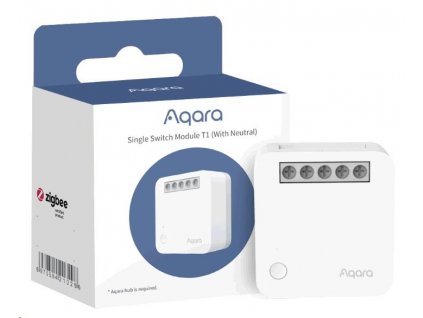 AQARA Spínací modul (se svorkou pro neutrál) Smart Home Single Switch Module T1 (With Neutral) (6970504213296)