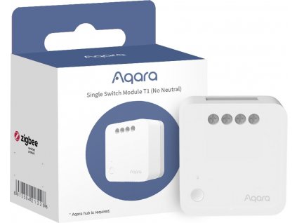 AQARA Spínací modul (bez svorky pro neutrál) Smart Home Single Switch Module T1 (No Neutral) (6970504213302)