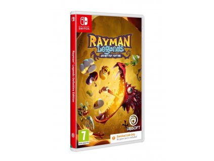 Rayman Legends Definitive Edition SWITCH CODE IN BOX