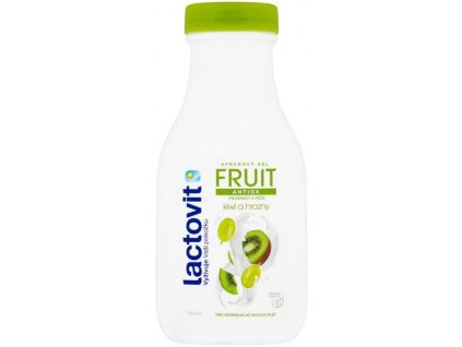 Lactovit FRUIT Kiwi a hrozny Sprchový gel antioxidační 300ml