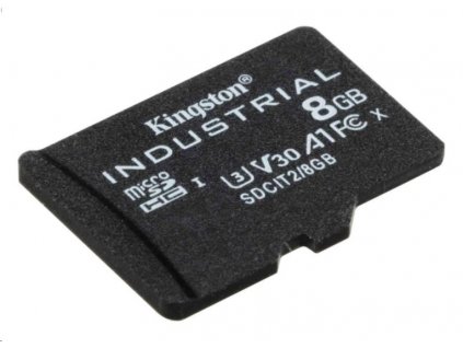 Kingston microSDHC 8GB Industrial bez adaptéru