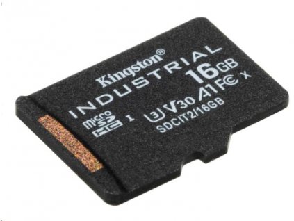 Kingston microSDHC 16GB Industrial bez adaptéru (SDCIT2/16GBSP)