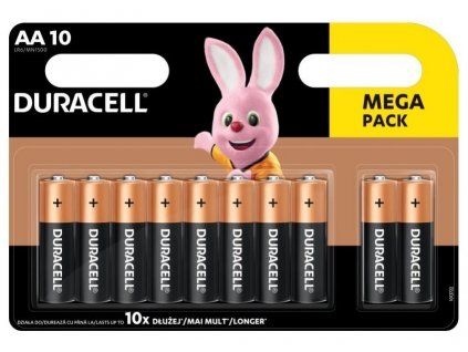 Duracell Basic alkalická baterie 10 ks (AA) (42308)