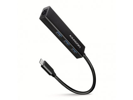 AXAGON HMC-GL3A, USB 3.2 Gen 1 hub + Gb LAN (HMC-GL3A)