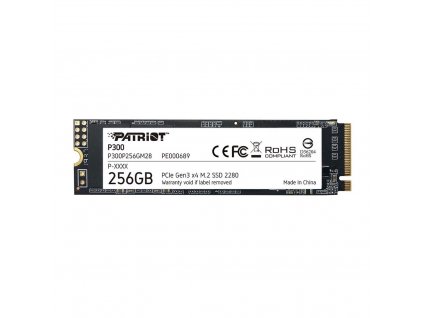 PATRIOT P300 256GB PCIe M.2 SSD (P300P256GM28)