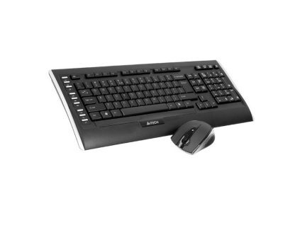 A4tech 9300F set bezdr. kláv. + bezdr. optická myš,CZ/US, USB