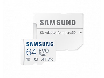 Samsung microSDXC 64GB EVO Plus + SD adaptér (MB-MC64KA/EU)