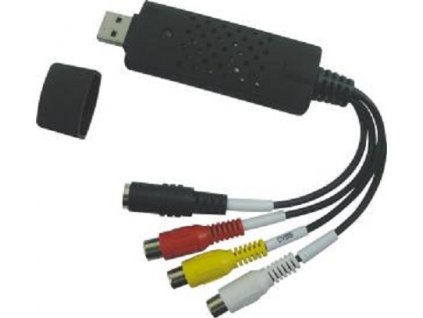 PremiumCord USB 2.0 Video/audio grabber pro zachytávání záznamu,30fps, vč. software (ku2grab)