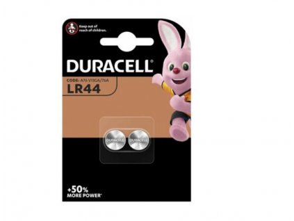 Duracell Alkalická knoflíková baterie LR44 2 ks (42461)