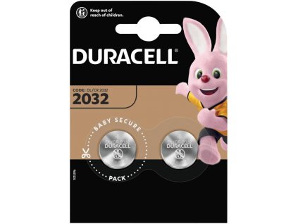 Duracell Lithiová knoflíková baterie CR2032 2 ks (42443)