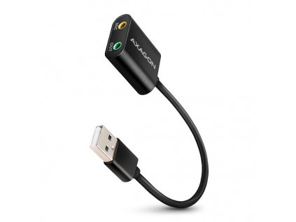 AXAGON ADA-12, USB 2.0 - externí zvuková karta (ADA-12)