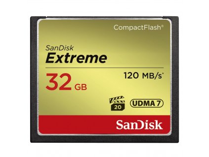 SanDisk Extreme CompactFlash 32GB 120MB/s (SDCFXSB-032G-G46)