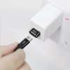 Baseus adaptér USB samec na USB-C samice 3A, černá (CAAOTG-01)