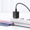 Baseus Super SI set adaptéru USB-C 20W a kabelu USB-C do Lightning 1m, černá (TZCCSUP-B01)