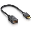 PremiumCord Flexi adaptér HDMI Typ A samice - mini HDMI Typ C samec pro ohebné zapojení (kphdma-34)